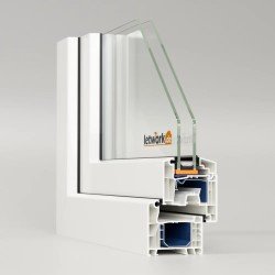 Kunststofffenster Aluplast Ideal 4000 (Letwork)