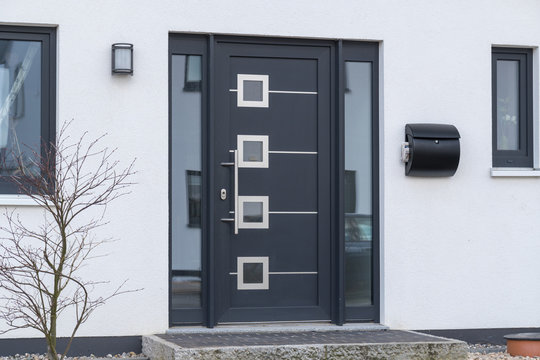 Aluminium Haustür