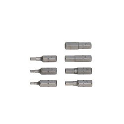 Bit-Sortiment Innensechskant Bohrung 7-tlg. BIT-IN6KT-SET-LO-7TLG