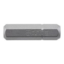 Bit Innensechskant C 6,3 (1/4 Zoll) 1/4" mit patentiertem POWERDRIV® -Antrieb