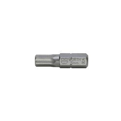 Bit Innensechskant C 6,3 (1/4 Zoll) mit patentiertem POWERDRIV® -Antrieb