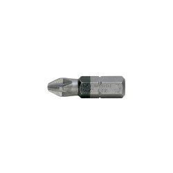 Bit Kreuzschlitz PZ C 6,3 (1/4 Zoll) PZ2 für Pozidriv-Schrauben