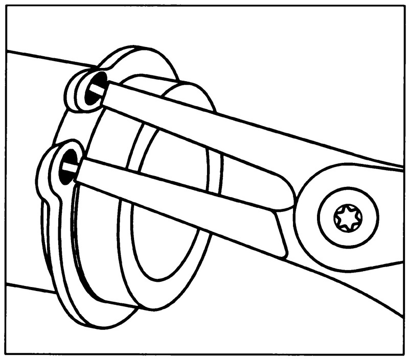 Sicherungsringzange Form B 19-60mm für Wellensicherungsringe