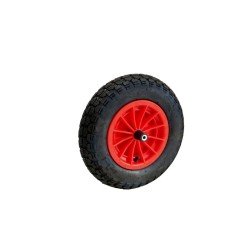 Luftrad Kunststofffelge ZB-LUFTRAD-SHUBKARRE-KSTFELG-ROT-400X80