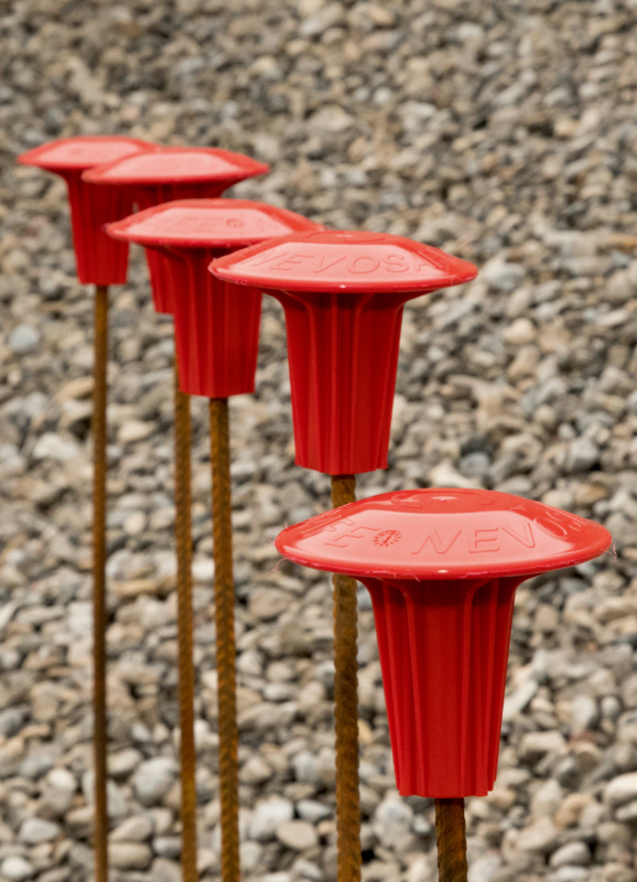 Schutzkappe mit Stahleinlage SHTZKA-F.ARMST-KST-ROT-(20-36MM)
