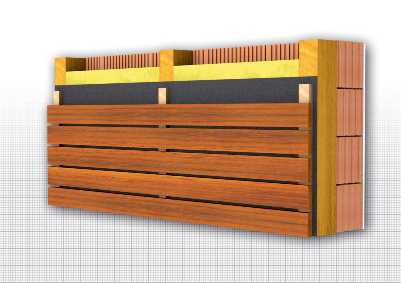 Fassadenbahn WÜTOP®  Thermo Fassade 75QM