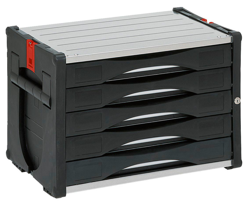 ORSY® BULL-Schubladenbox Serie 5 SYSBOX-5SL-5-H400
