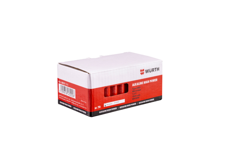 Batterie High Power BATT-ALKALI-AAA-MICRO-LR03-1,5V