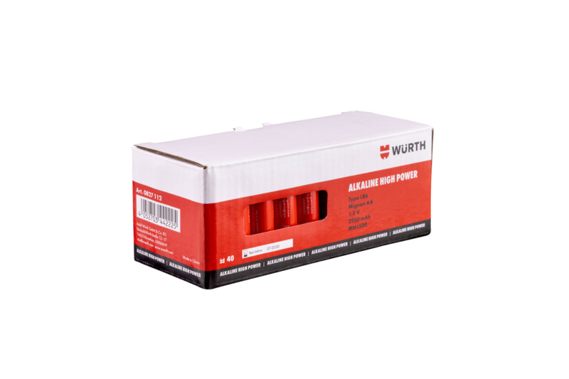 Batterie High Power BATT-ALKALI-AA-MIGNON-LR6-1,5V