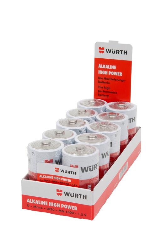 Batterie High Power BATT-ALKALI-D-MONO-LR20-1,5V