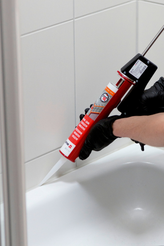 Handkartuschenpistole Hochwertig HNDDRKPIST-KART-ROT/SCHW-310ML