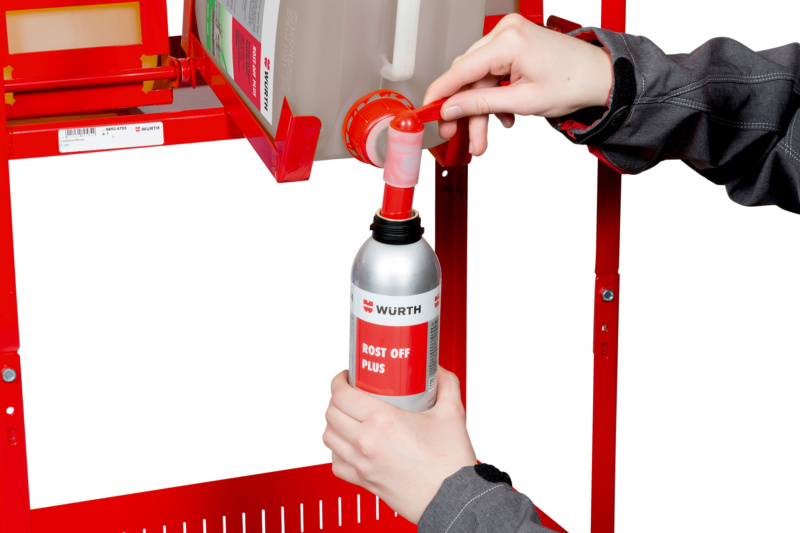 Befüllsystem REFILLO® DLDO-REFILLO-LEER-BOHR/SCHNEIDOEL