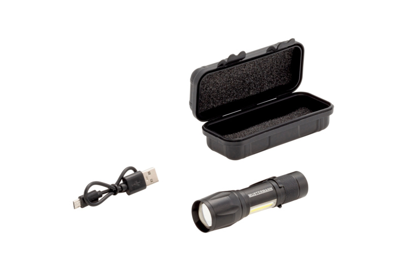 LED-Taschenlampe mit Box bedruckt TLA-LED-MIT-BOX-PAKET-96STK
