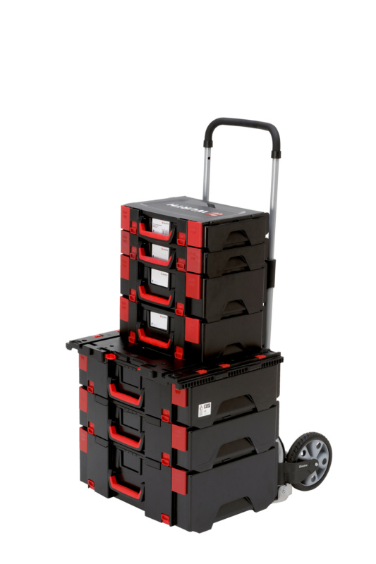 System-Transportkarre SYSTRANKARRE-VLGU-SCHW-5/7-100KG