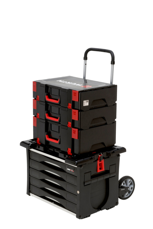 System-Transportkarre SYSTRANKARRE-VLGU-SCHW-5/7-100KG
