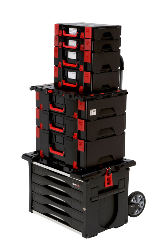 System-Transportkarre SYSTRANKARRE-VLGU-SCHW-5/7-100KG